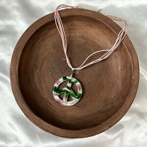 Peace Sign Necklace